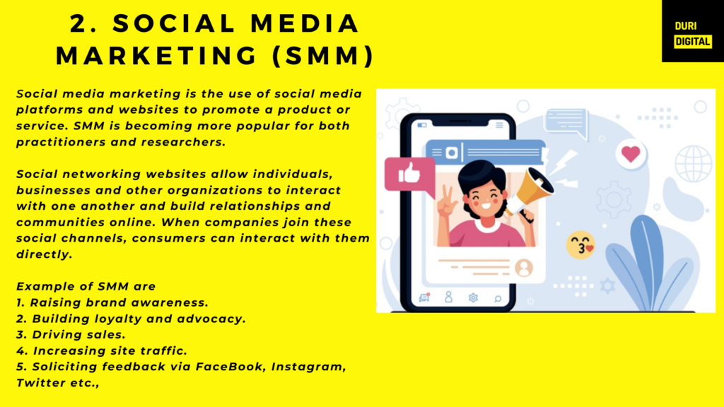 social media marketing