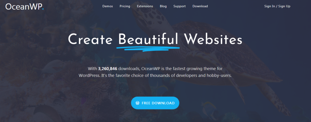 Ocean WP Theme