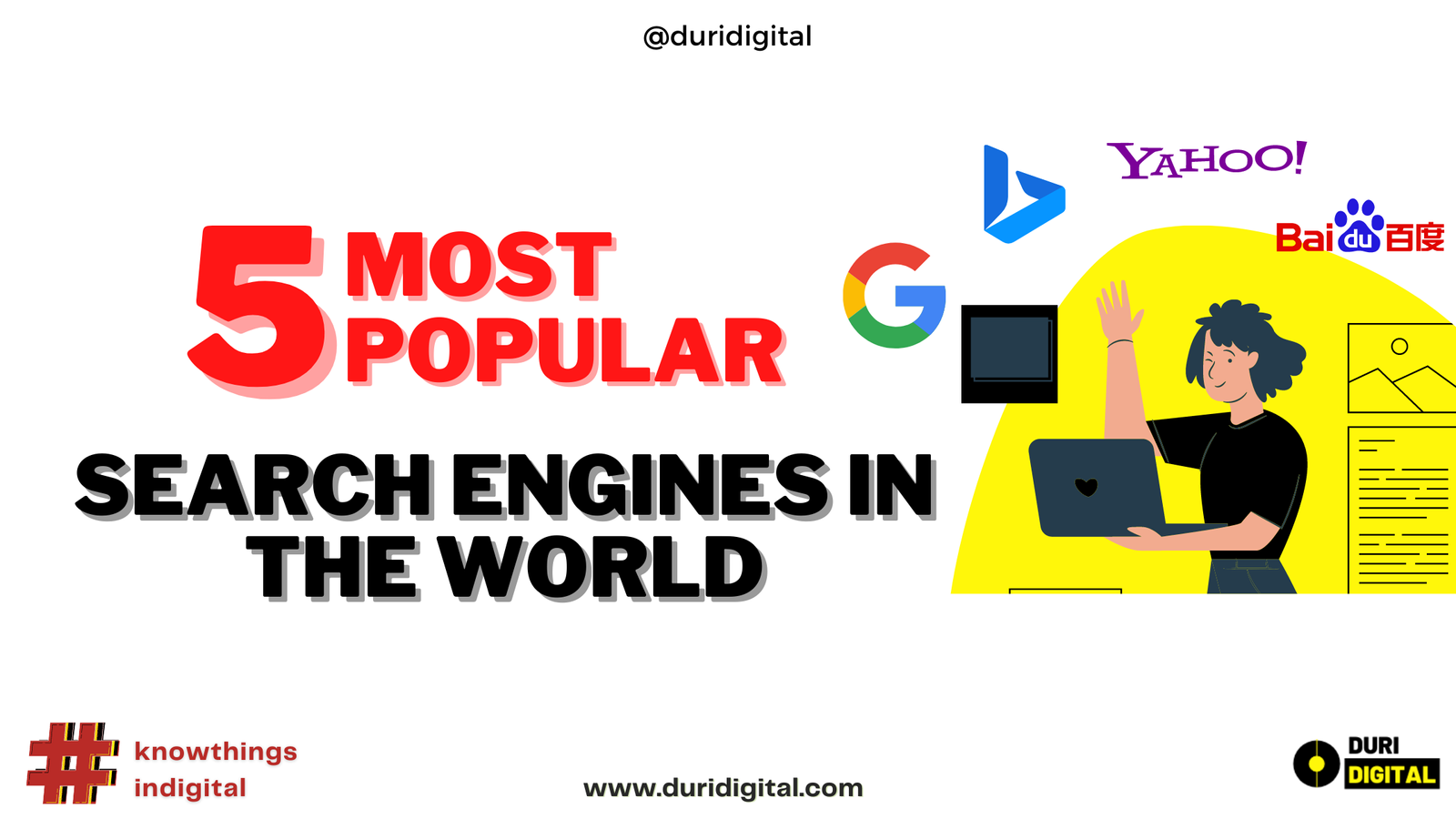 most popular search engines